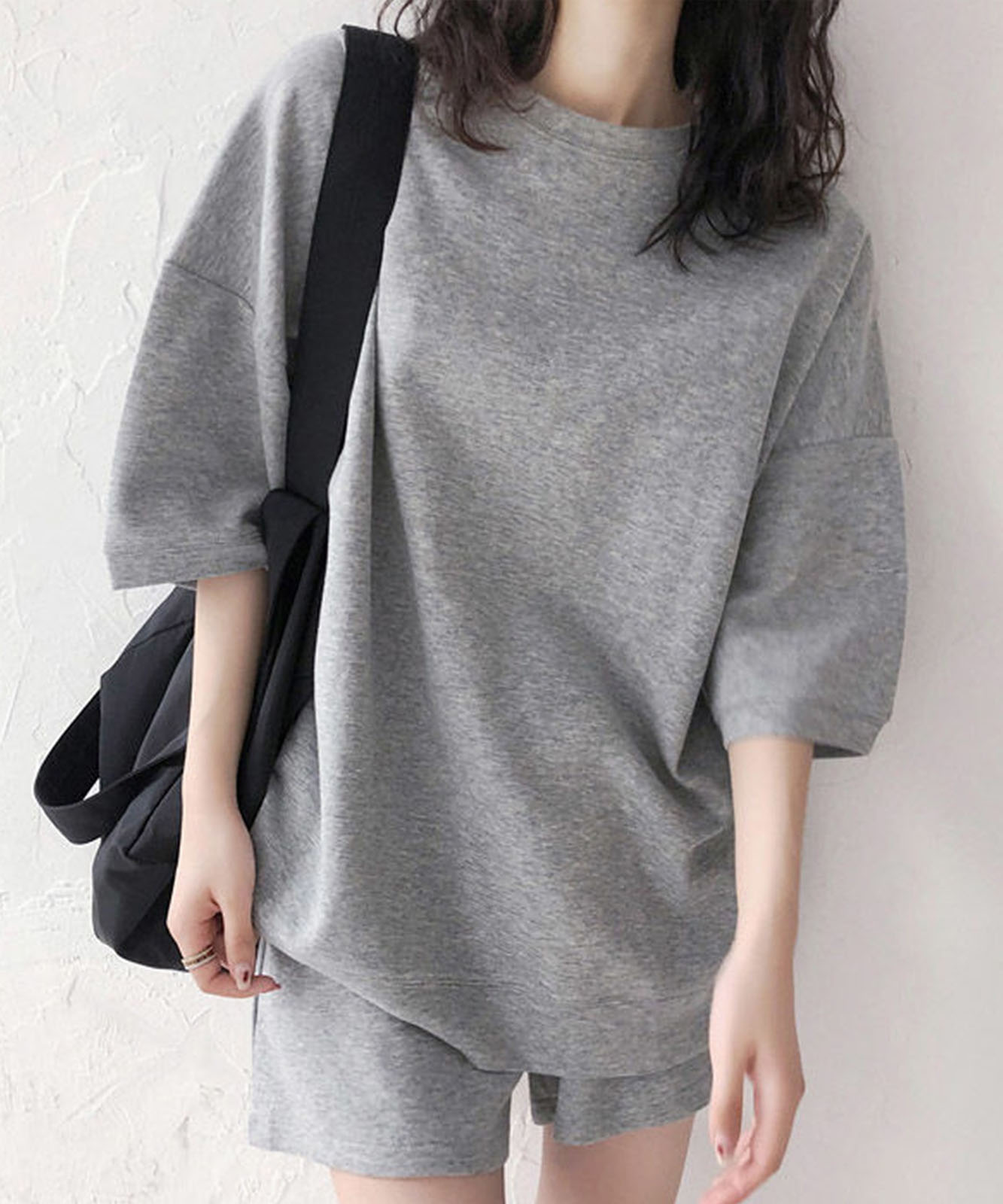 DEVICE select ショートパンツ+トップス2点セットのルームウェア