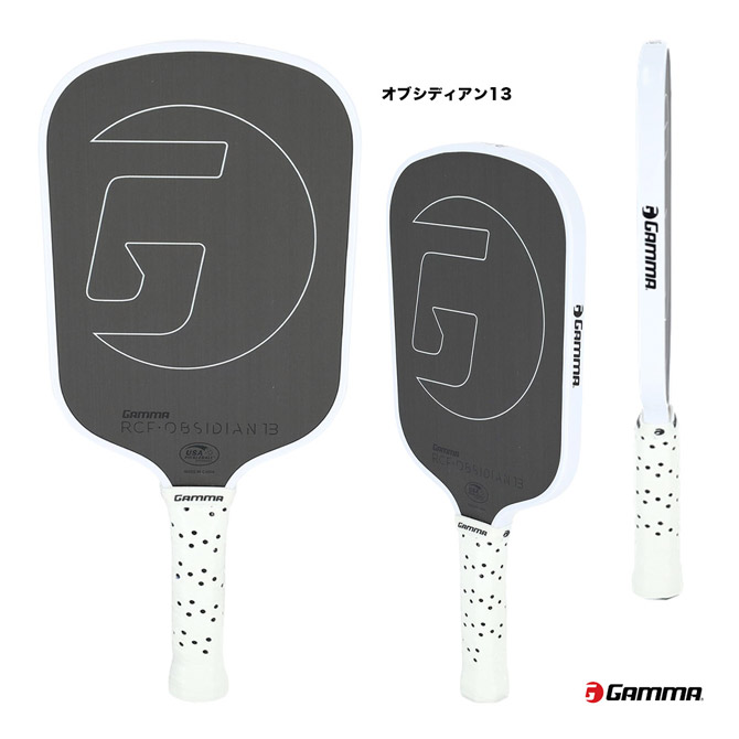 ガンマ GAMMA ピックルボールパドル オブシディアン13 OBSIDIAN 13