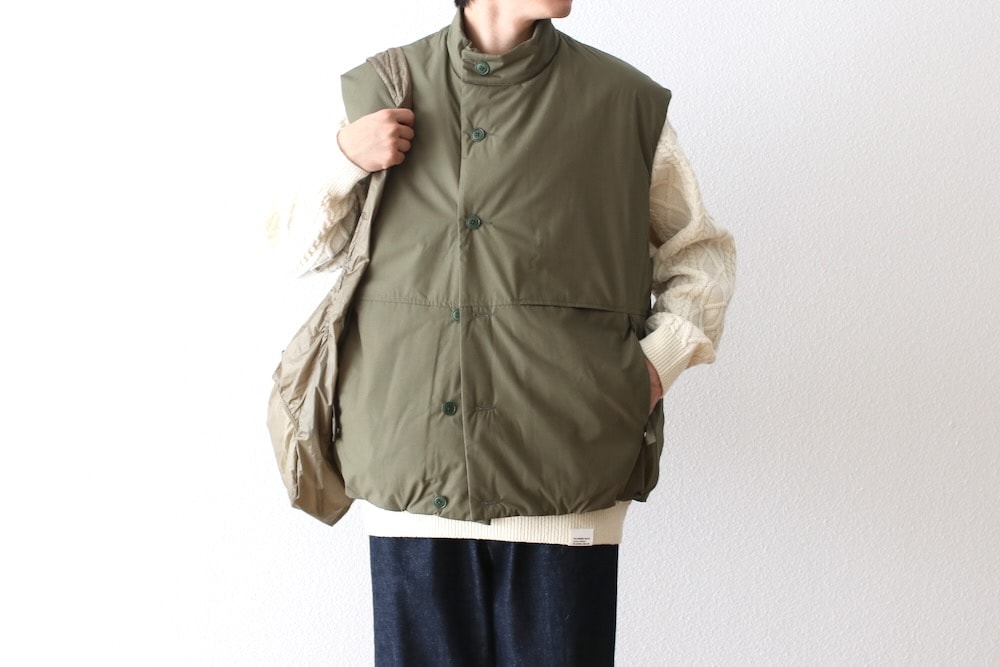 nanamica ナナミカ　Insulation Vest XS NANAMICA 