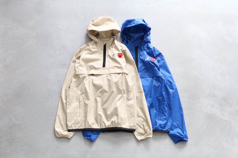 limited】PLAY COMME des GARCONS × K-WAY (プレイ コム デ ギャルソン