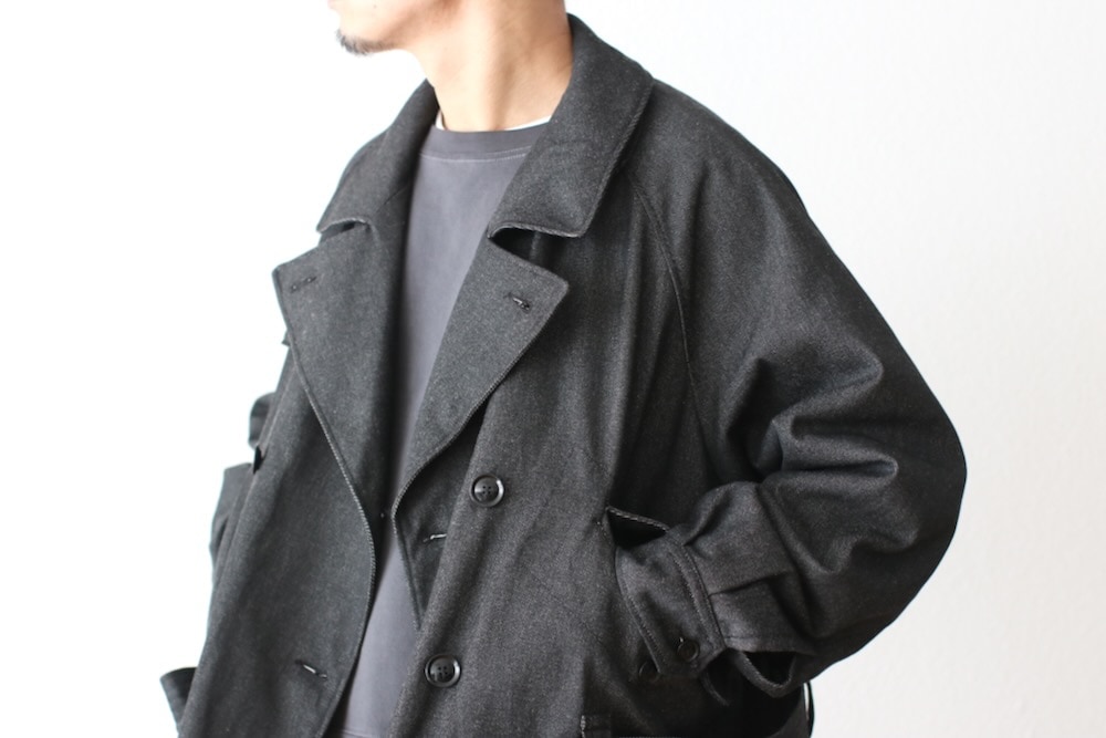 digne ディニュ　ショートトレンチジャケット ENGINEERED GARMENTS（エンジニアードガーメンツ）SHORT TRENCH JK