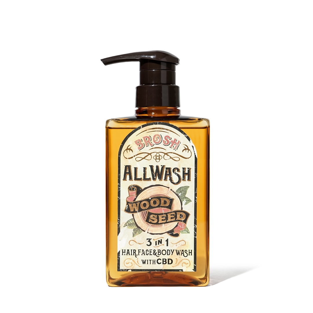 BROSH ALL WASH -WOOD SEED-／BROSH（全身用シャンプー） | カテゴリ