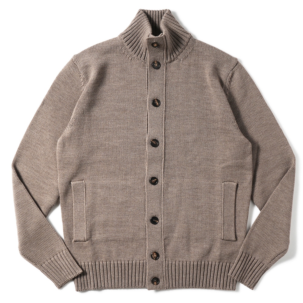 ZANONE ザノーネ CHIOTO ウール ミドルゲージ ニット スタンドカラー