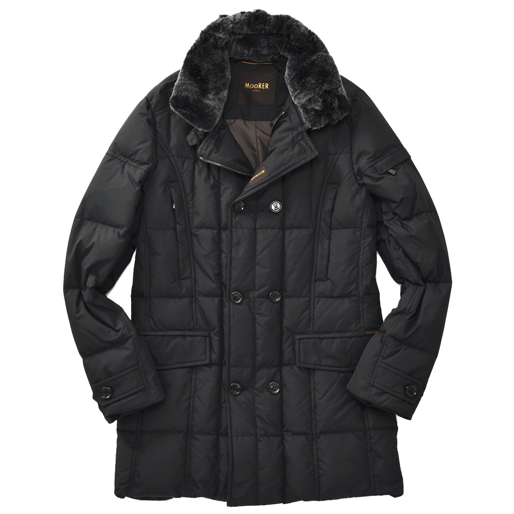 MOORER ムーレー MORRIS-KM モーリス ポリエステル ダブルブレスト