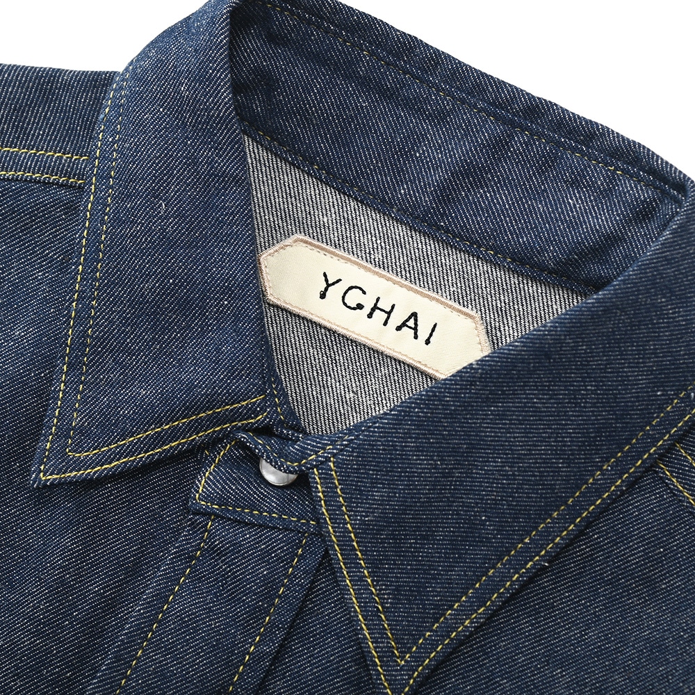 YCHAI イカイ WESTERN/CL メイドインジャパン コットン・リネン
