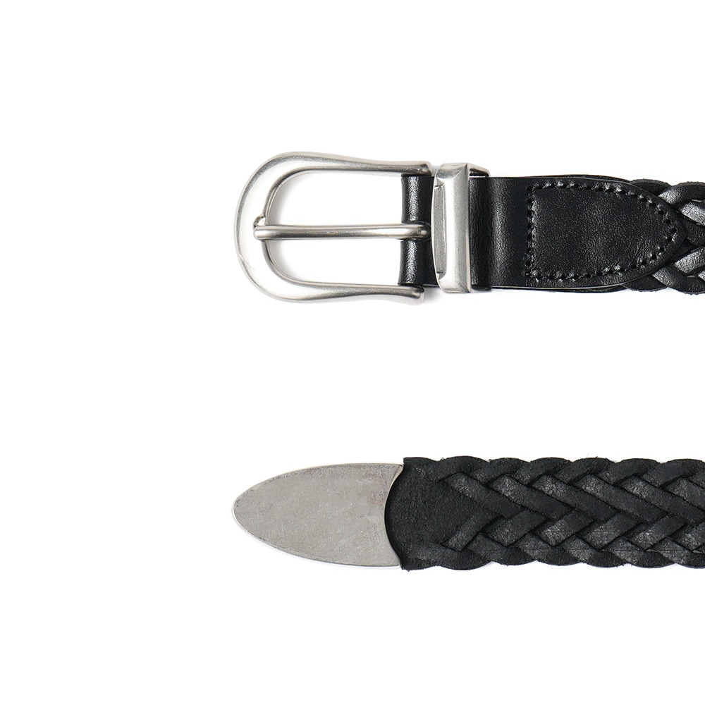 THE SOLE ザソール PUNTALE/MESH ブラックカーフメッシュ プンターレ