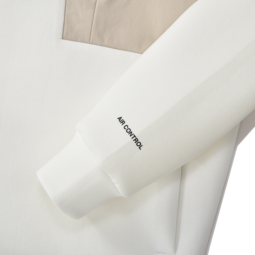 TFW49 ティーエフダブリュー49 CARDBOARD MATERIAL HALF ZIP SWEAT