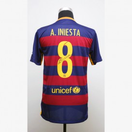 スアレス直筆サイン入りバルセロナ16/17ホームユニフォーム | THE DUGOUT