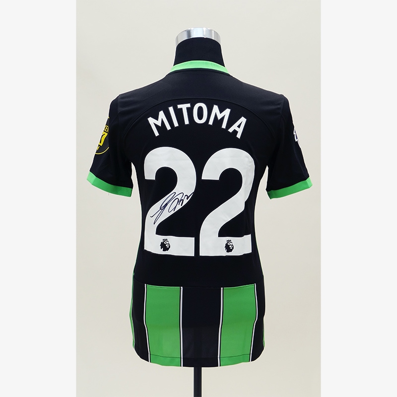 三笘薫 直筆サイン入りブライトン23/24アウェイユニフォーム | THE DUGOUT