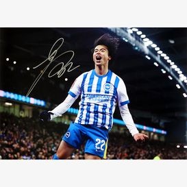 三笘薫 直筆サイン入りブライトン23/24サードユニフォーム | THE DUGOUT