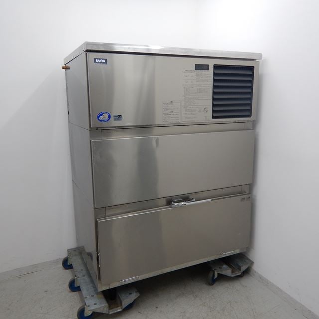 サンヨー 製氷機 中古 SIM-S240N スタックオンタイプ 240kgタイプ