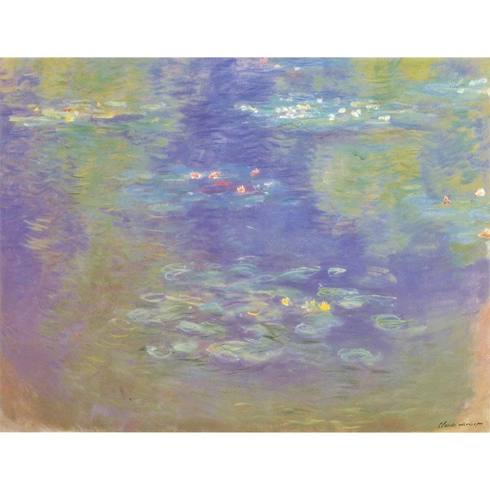 睡蓮 1909 【6号】 クロード・モネ 【 額縁が選べる 額入り 複製画