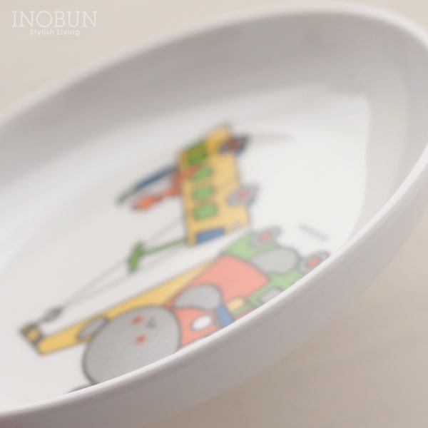 こぐまちゃん メラミンプレート ベビー 子供用 食器 平皿 菜皿 日本製