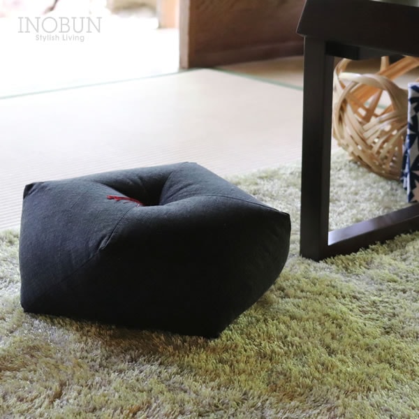 京都 洛中高岡屋 おじゃみ座布団 木綿 後納戸×後納戸 日本製