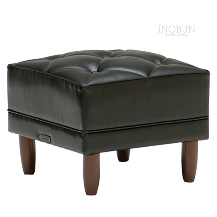 カリモク60 オットマン スタンダードブラック ダークウォールナット