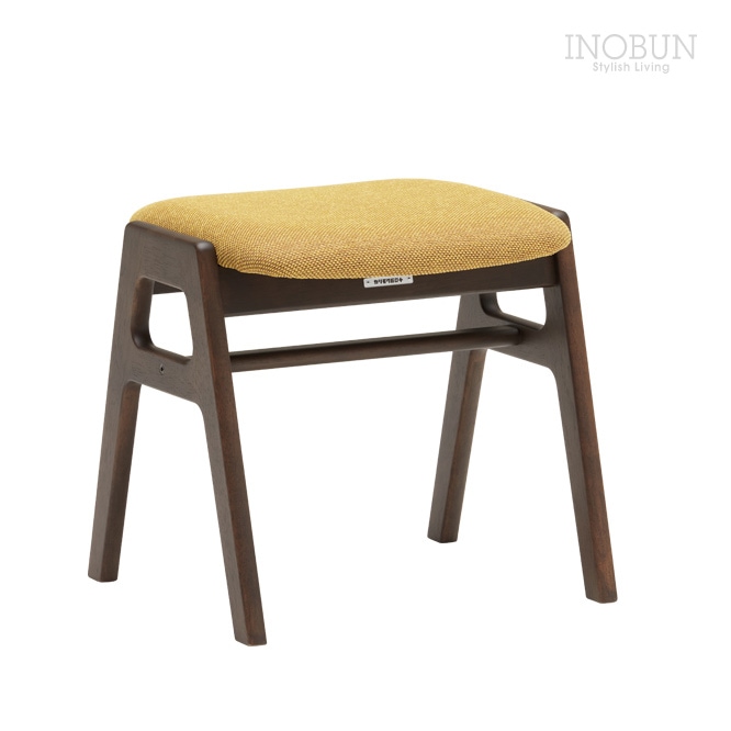 カリモク60 スタッキングスツール モケットグリーン ウォールナット