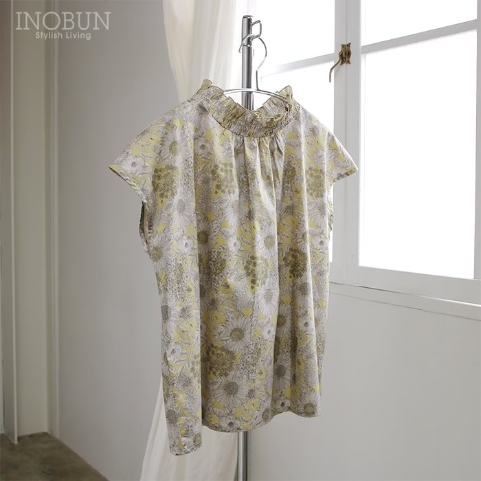 再入荷予定なし】sosotto リバティプリント 2WAY ゴムシャーリング