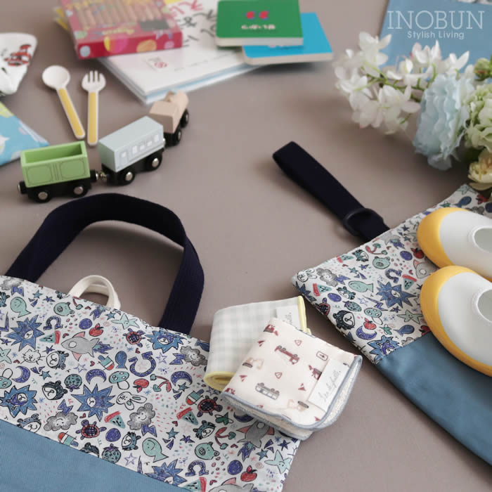 リバティ LIBERTY 入園入学2点セット レッスンバッグ・ シューズバッグ