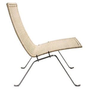 ポール・ケアホルム PK22 イージーチェア ラタン 籐編み トウ ラウンジ