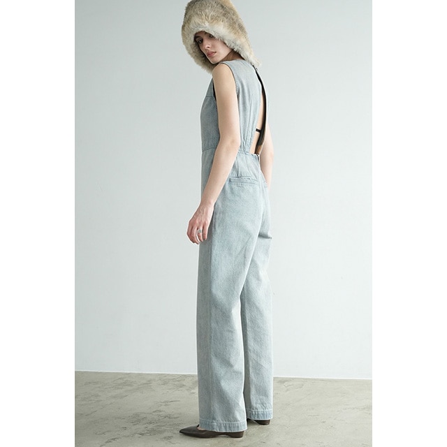 CLANE / クラネ BACK OPEN DENIM ALL IN ONE｜アーストライブ