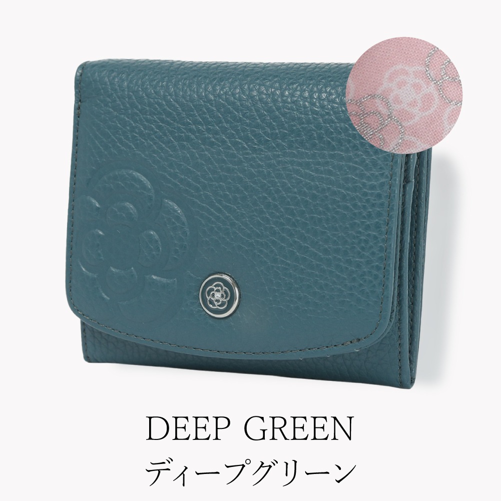 クレイサス 財布 二つ折り CLATHAS 折り財布 BOX型小銭入れ 本革