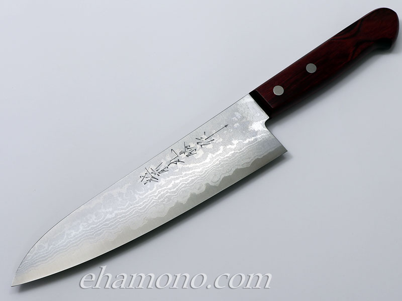 越前丸勝作「V金10号多層鋼鍛造 剣型包丁」