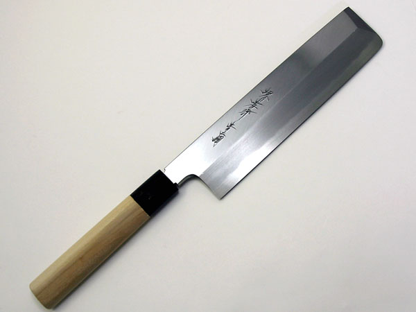 堺孝行 青二鋼 薄刃包丁180