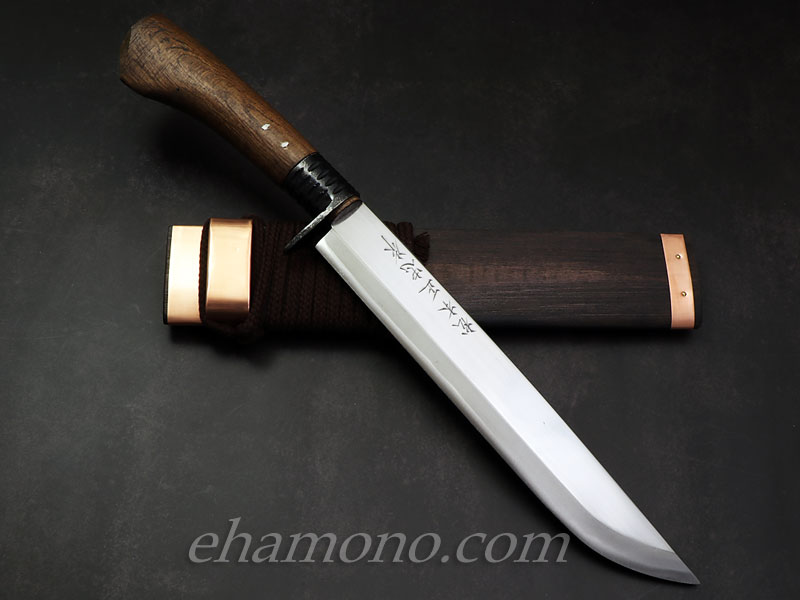 土佐鍛冶 松本正忠作 青鋼剣鉈8寸 240