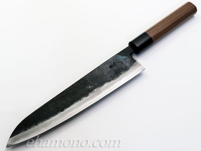 堺孝行 青二鋼 黒打和牛刀210