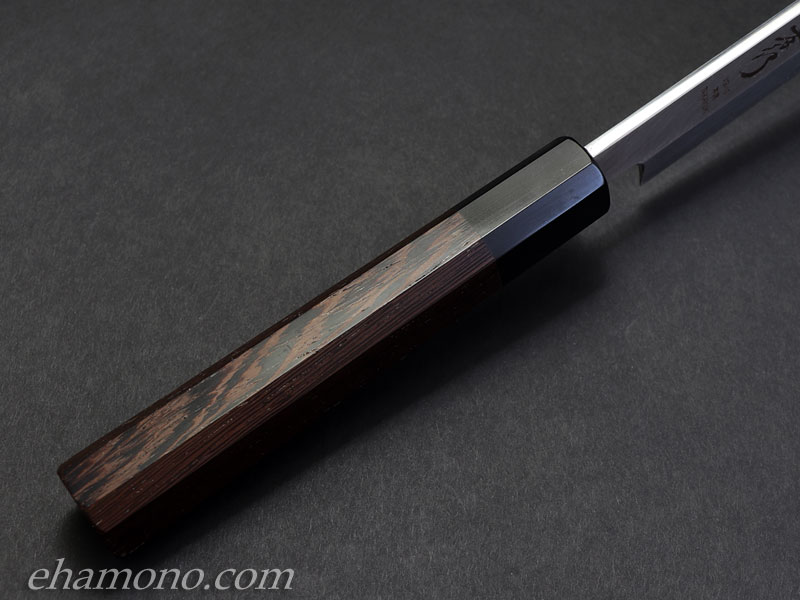 堺孝行 V金10号（VG10）本焼 柳刃包丁300 龍入