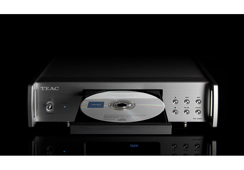 TEAC - PD-505T-S/シルバー（CDトランスポート）《e》【完売】｜e