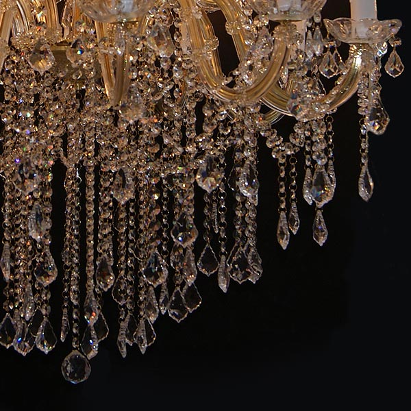 1台在庫有！】【LA LUCE】スワロフスキークリスタル使用シャンデリア