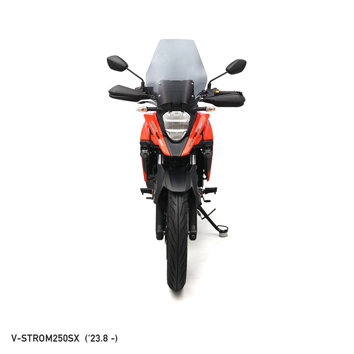 Vストローム250SX EL11L ロングウインドスクリーン (スモーク