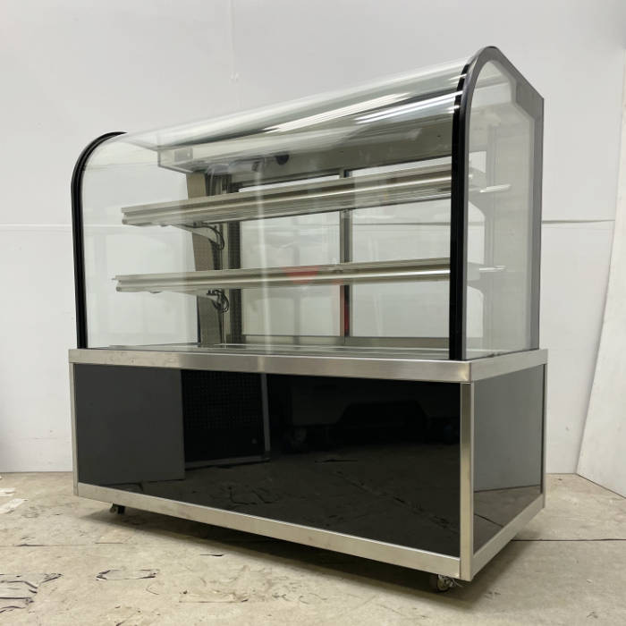 中古】 小型対面ショーケース 大和冷機 KA401B3 2016年 冷蔵ショー