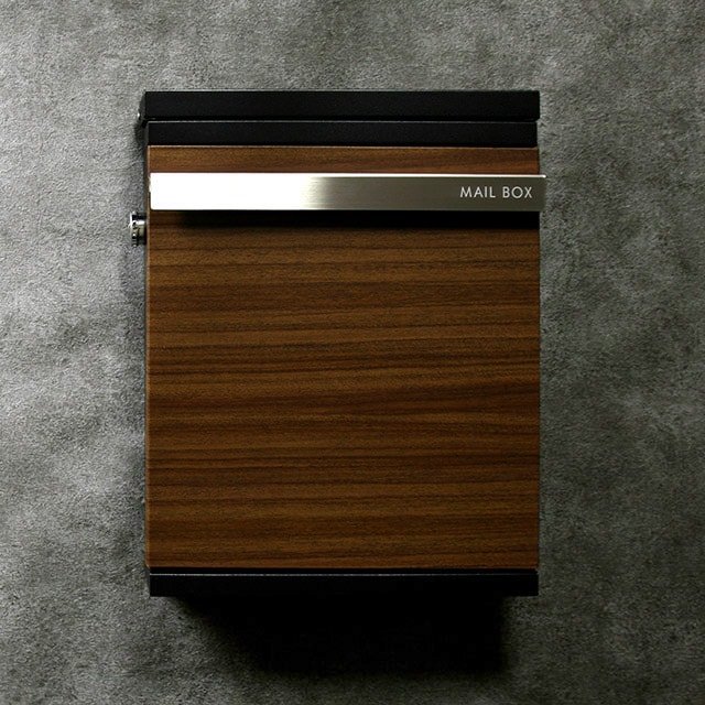 丸三タカギ 郵便ポスト STAPPO スタッポ 木目調カラー ウッドブラウン