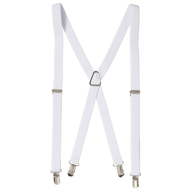紳士サスペンダー 白 SA44 6本組 | 大人洋装小物,紳士洋装,シャツ