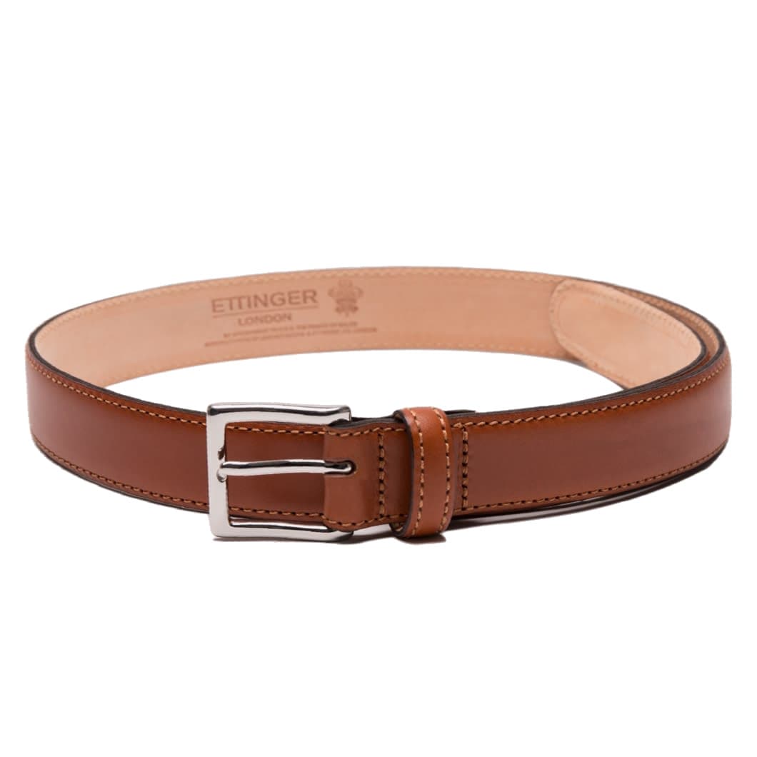 3cmBELTスムースレザー・スクエアバックル | BELTS | ETTINGER LONDON
