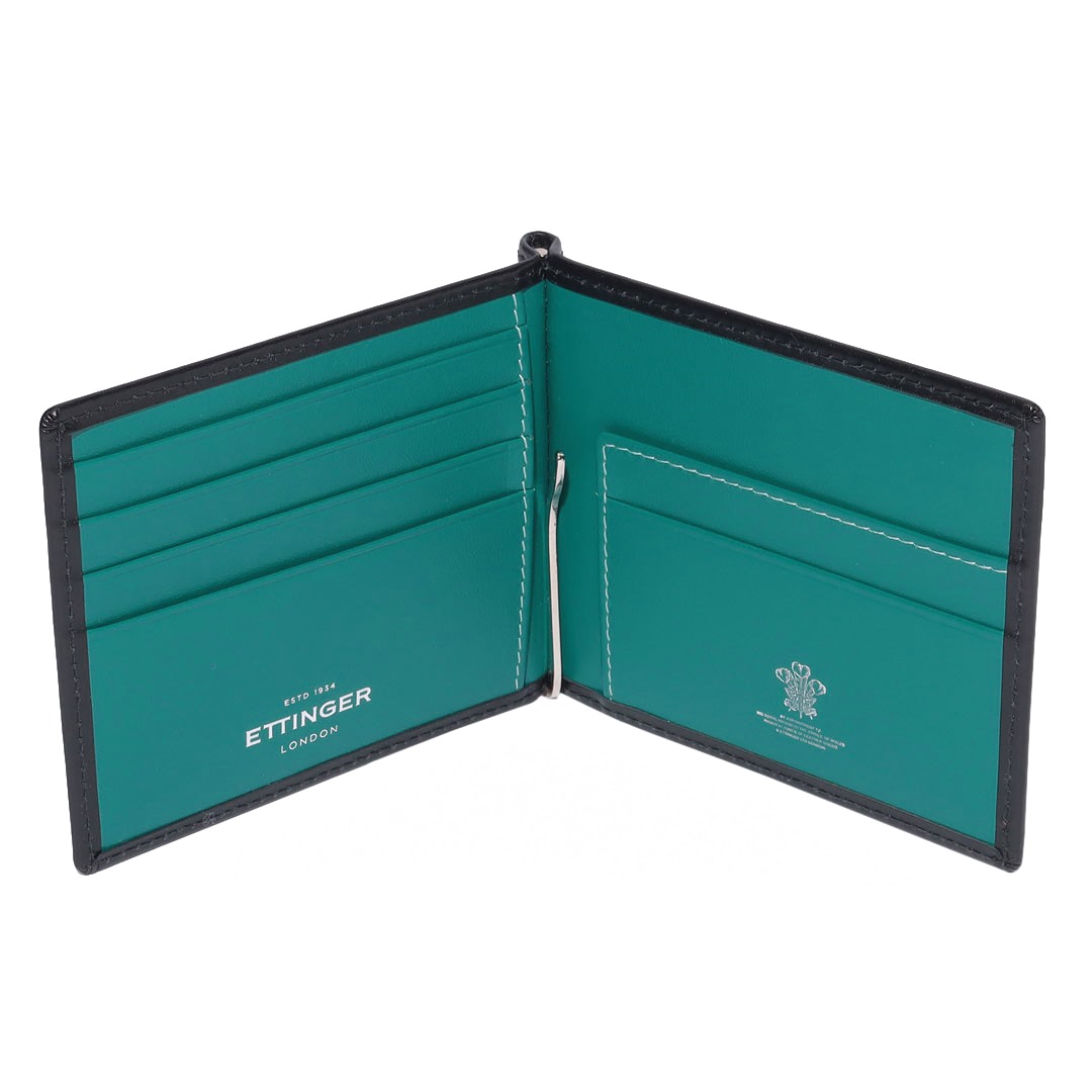 ST】 MONEY CLIP WITH ZIP | WALLETS & PURSES | ETTINGER LONDON