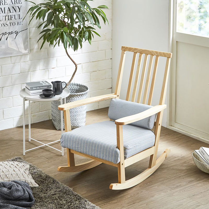 ロッキングチェア 天然木 ヒノキ MY ロッキングチェア（ナチュラル