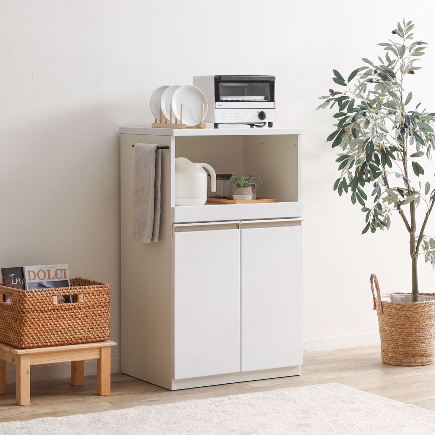 キッチンボード・食器棚 ～180cm｜黒・白のモダン収納【公式】tac INTERIOR