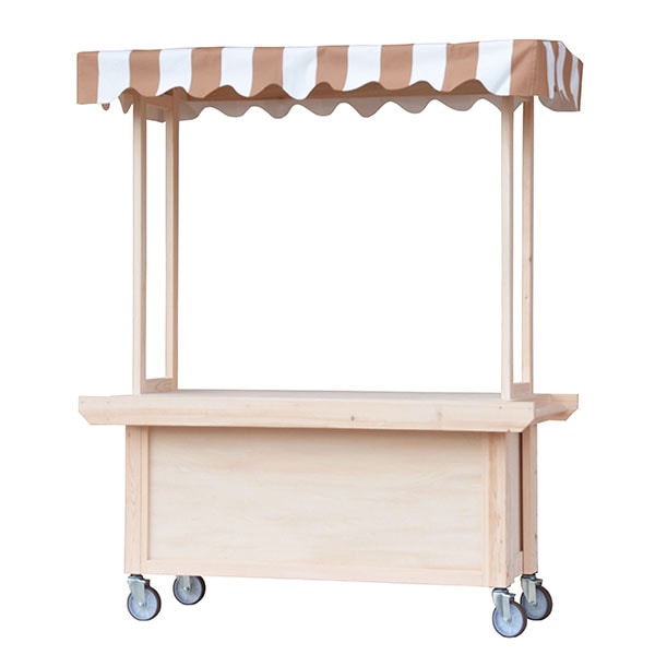 イベント販売台・テント付き（無塗装） | 11.販促イベント用品,屋台