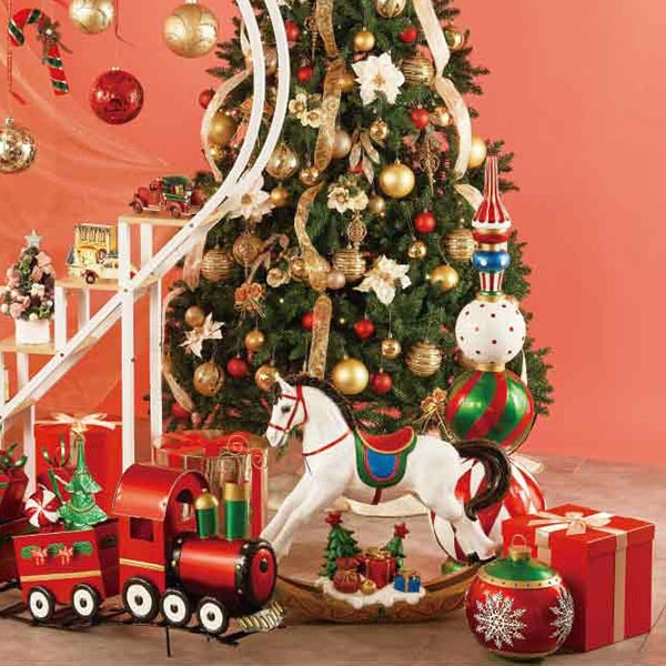 ビッグオーナメントボールオブジェ | 5.イベント装飾用品,冬の装飾品