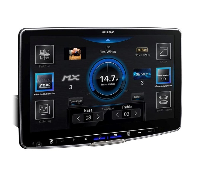 アルパイン 11型 ディスプレイオーディオ フローティングビッグ DA11