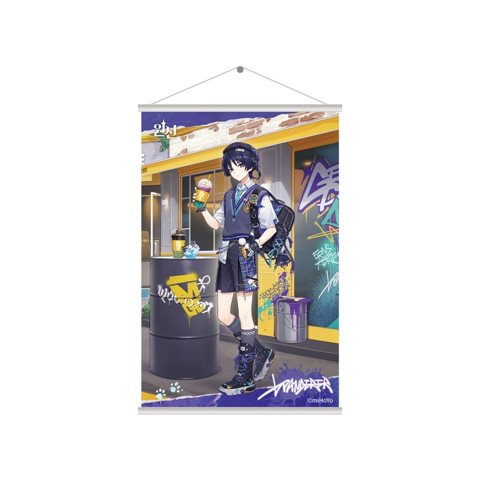 原神】コラボシリーズ タペストリー 放浪者 2026年4月仮予約 原神