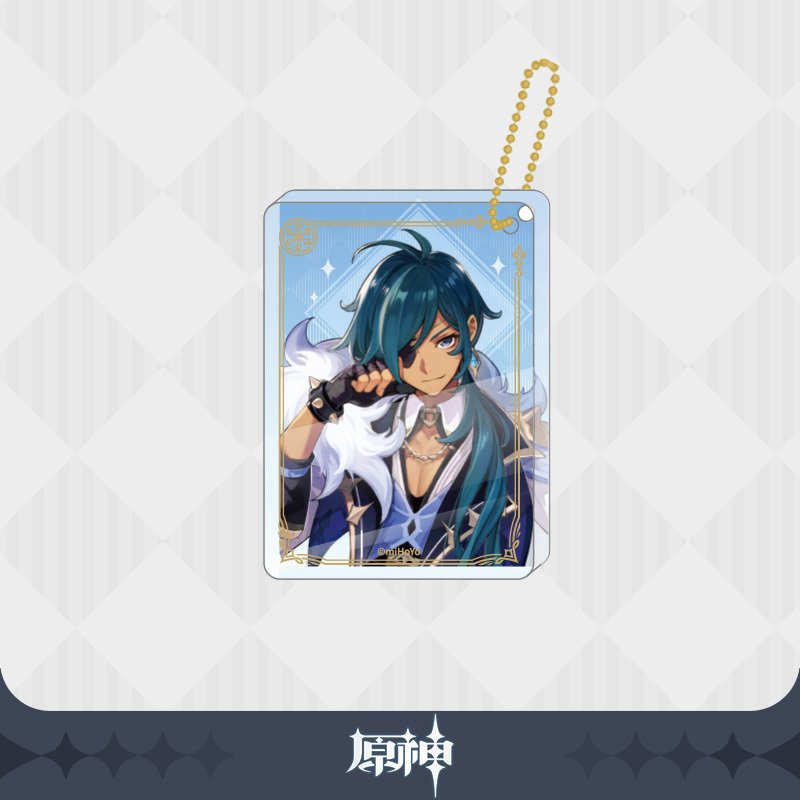 原神】 アクリルキーホルダー 第一弾 ガイア 原神,キャラグッズ