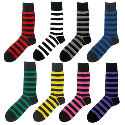 ソックス(ボーダー)｜『666』パンクロックファッションの通販