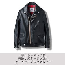 LJM-8 フロントフラップ ライダースジャケット｜『666』パンクロック