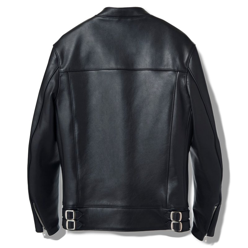 LJM-21TF タイトフィット マンダリンカラー シングル ライダース