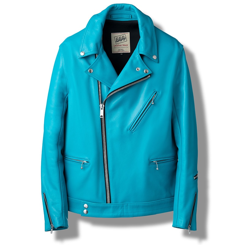 LJM-8 フロントフラップ ライダースジャケット｜『666』パンクロック