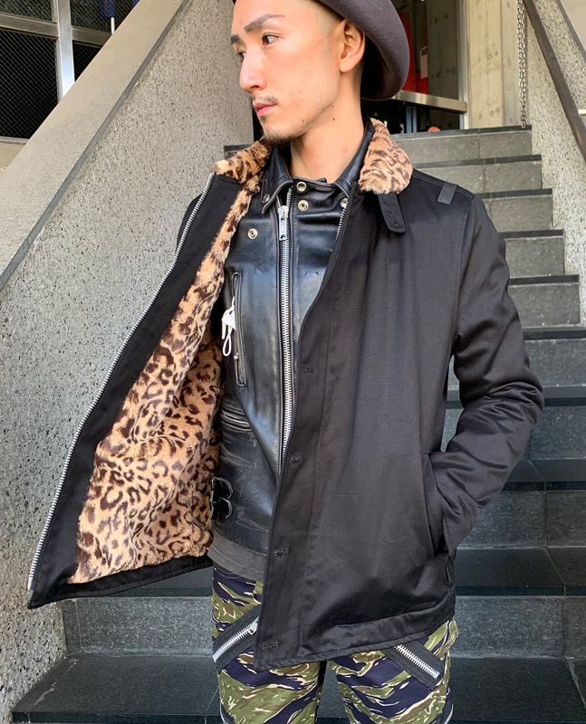666 ORIGINAL】N-1レパードデッキジャケットが再入荷しました！！
